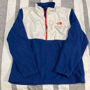 The North Face fleece 1/4 zip